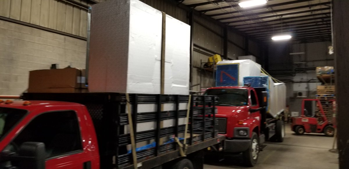 JamesCRAFTSon's tweet photo. 5 truckloads of large insulated duct staged and ready to be shipped to a project in Harrisburg https://t.co/o2g8jgTqtJ