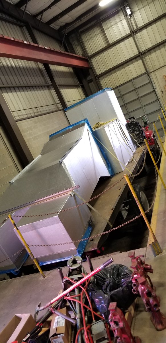 JamesCRAFTSon's tweet photo. 5 truckloads of large insulated duct staged and ready to be shipped to a project in Harrisburg https://t.co/o2g8jgTqtJ