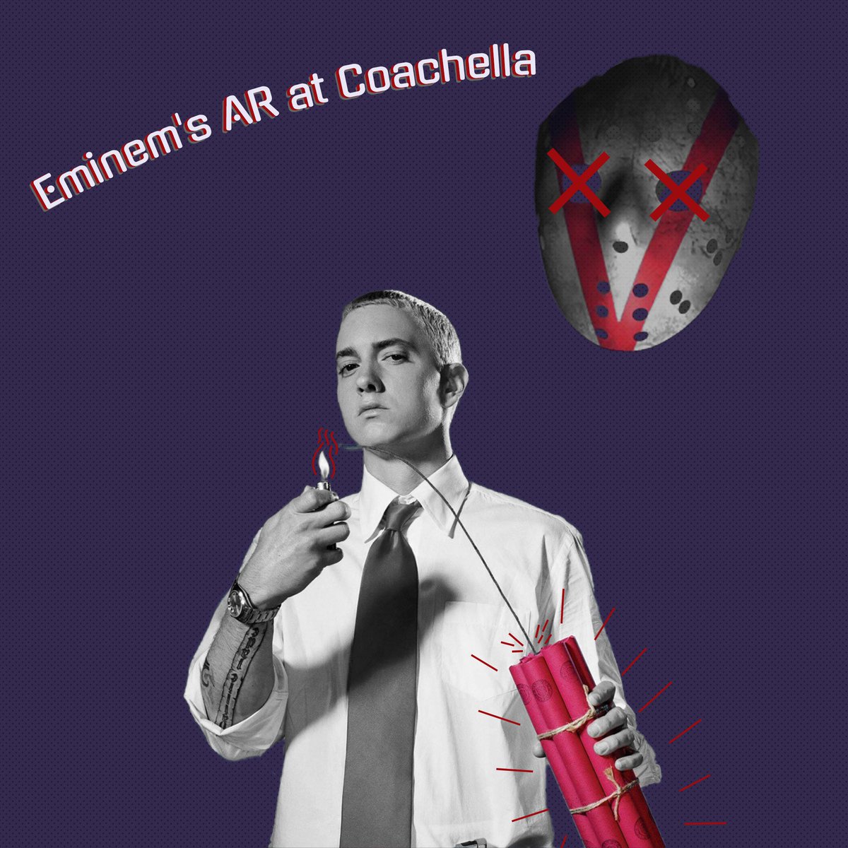 GateReality's tweet photo. TECH: @Eminem used a geotagged AR activation for his concert at #Coachella. The rapper embraced Augmented Reality technology, in a similar way to the Miyavi interactive show that Gate live streamed last year in #Tokyo.

#GateReality #Unreality #VR #Eminem https://t.co/WqI2BMVZiy