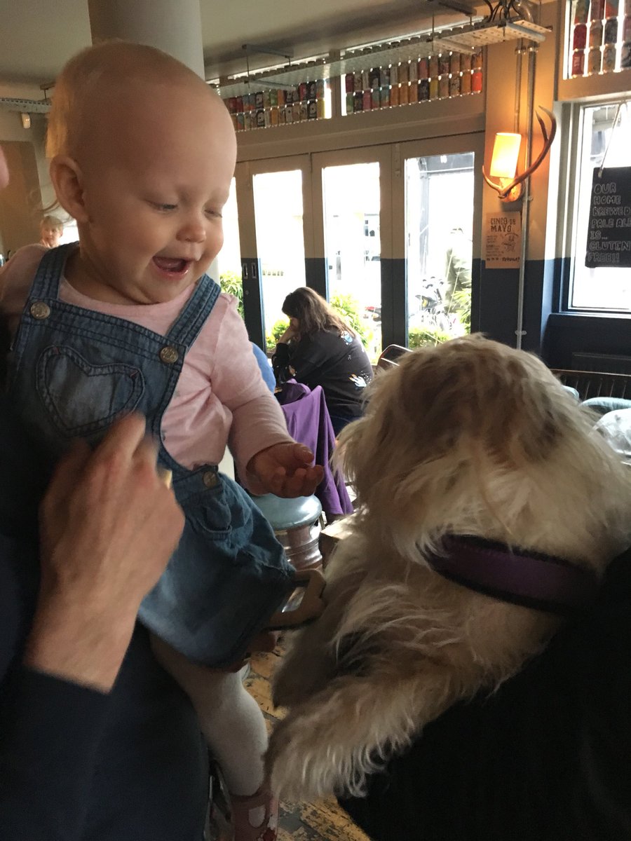 camrasmith's tweet photo. Gladys meeting a young fan in The Cambridge Brew House https://t.co/88uzXLI8yb