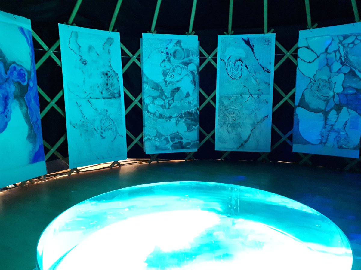Grantham Institute Imperial (@grantham_ic) on Twitter photo Some breathtaking artwork on display by <a href="/VinitaKhanna/">Vinita Khanna</a> in the #impfest #GreenFutures zone. Some powerful messages about #plasticpollution #oceanplastic Some breathtaking artwork on display by <a href="/VinitaKhanna/">Vinita Khanna</a> in the #impfest #GreenFutures zone. Some powerful messages about #plasticpollution #oceanplastic