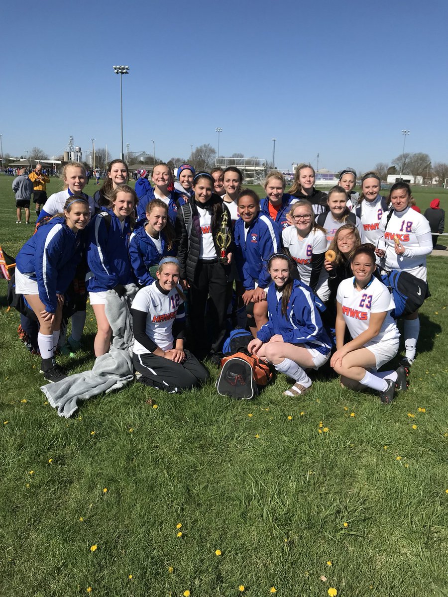 SportsRiverton's tweet photo. Congratulations to the @LadyHawkNadoes on their 5-1 Win over Athens in the 3rd place game this morning at the  @plainssports Soccer invite. https://t.co/7JwOnDvzoH