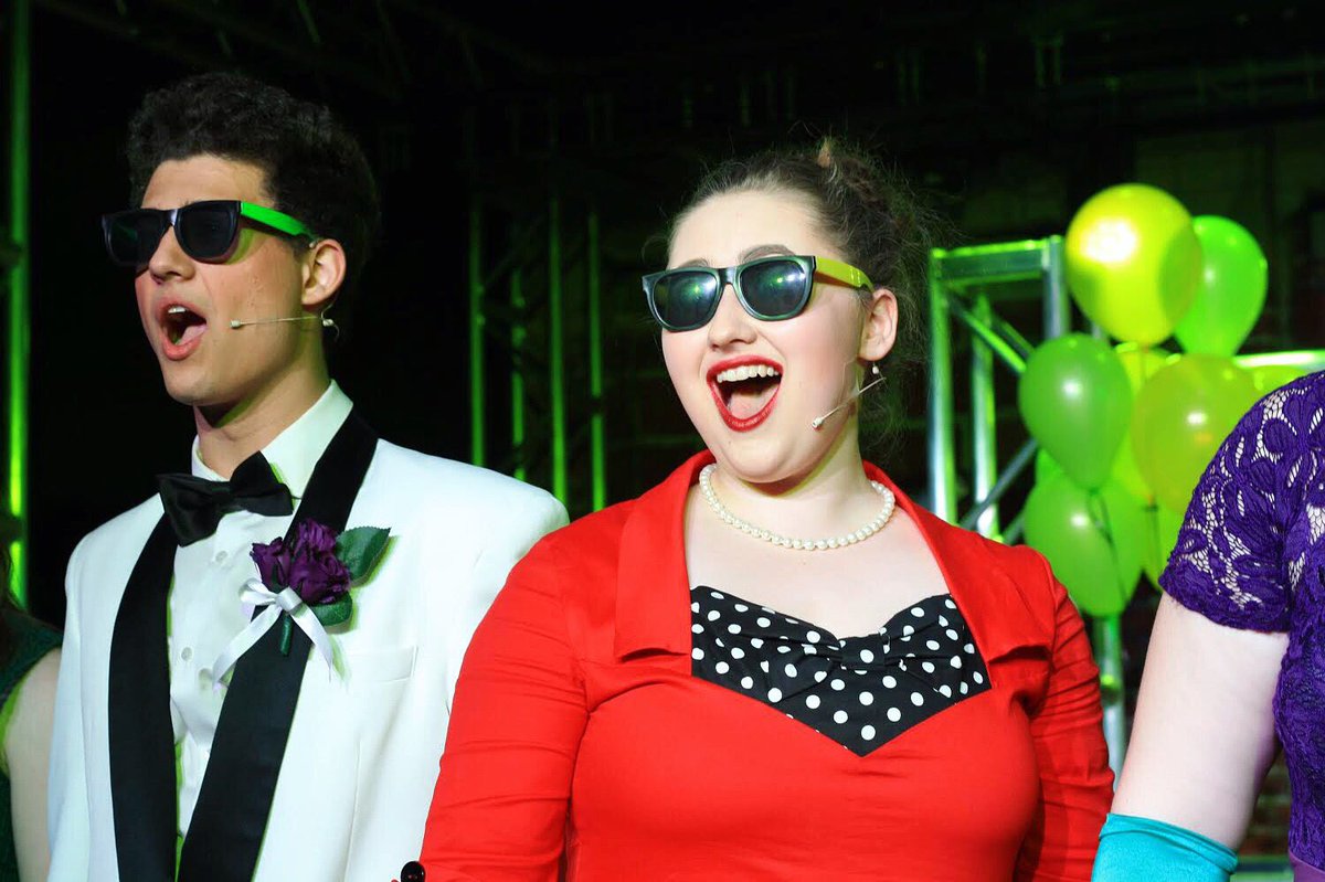 TorcomKate's tweet photo. "Here's to high school, how it flies-" Tonight is closing and the final #rpatheatre performance for our seniors 💚💙💚 
Break a leg to all of our @WeAreOneRPA ZP rockstar seniors (both on and off the stage)! https://t.co/lvmPGS0RqQ