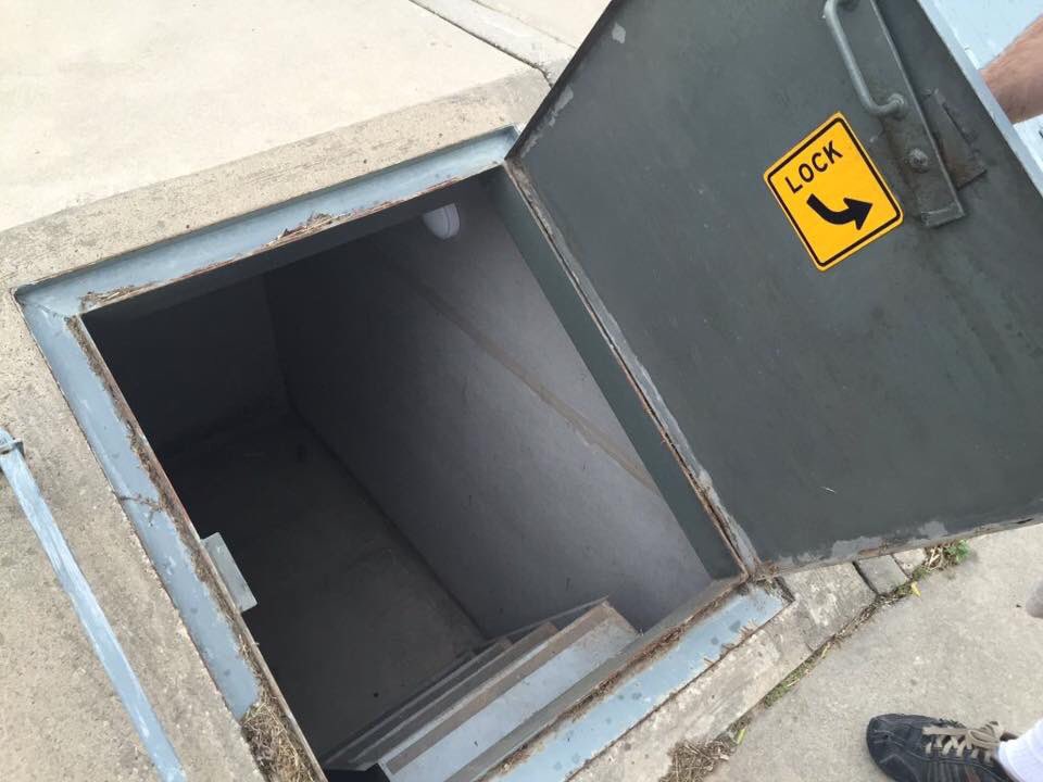 TrooperBenKs's tweet photo. Just a reminder to motorists who are on the KS Turnpike, there are storm shelters located here for your safety.
#KSwx https://t.co/qMqvFarbap