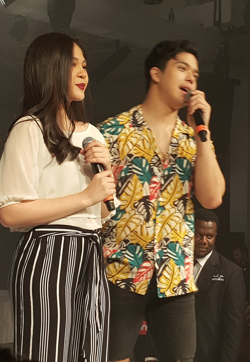 ENGlobalME's tweet photo. Bon voyage &amp; keep safe Elnella, Tita Pia, Abie &amp; Zen, it was a short a visit but it's really worth the wait of all the Dubai fans to meet you, dine with you, chat, hug, kiss &amp; to watch you perform on stage was overwhelming, likewise you made us all happy. We love you❤😊❤❤❤🤗 https://t.co/FitiFlPEyz