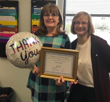 BeinhauerCares's tweet photo. Congratulations to the March Caregiver Excellence Award Winner, Beth Hamill! https://t.co/N76gT4zR20 https://t.co/Qd6wn8cA4C