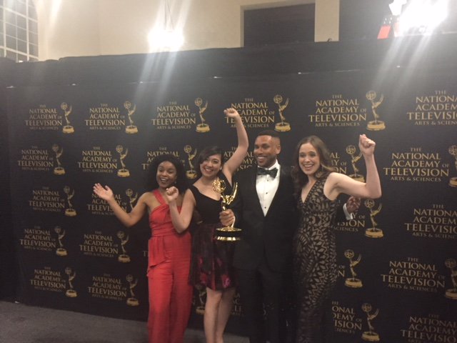 SesameWorkshop's tweet photo. We are so thrilled to have won EIGHT Daytime Emmy Awards last night!
Sesame Street was honored for Preschool Children's Series, Writing,  Art Direction, Technical Team, Multiple Camera Editing, Sound Editing, Original Song, and Special Class. Thank you @DaytimeEmmys! https://t.co/U6E8WSmKF3