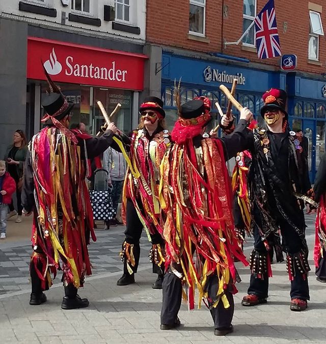 Colourful #dayofdance in #Chorley today
