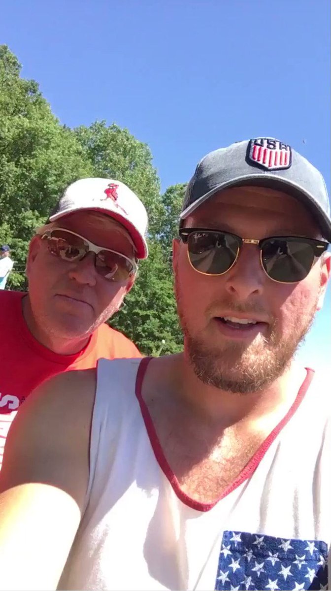 PatMcAfeeShow's tweet photo. Happy Birthday to golf legend, country musician, cigarette burning, beer drinking, chocolate milk chugging, blue collar hero~> @PGA_JohnDaly https://t.co/qzDXUViHd5