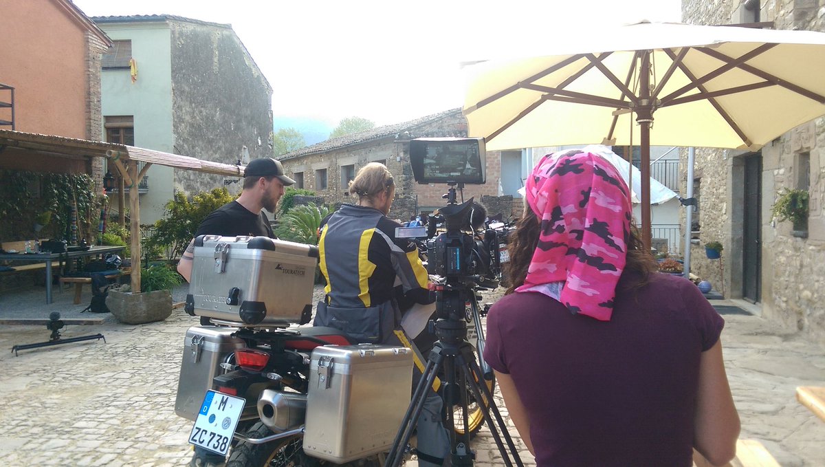 CdBondio's tweet photo. #Christoph_Del_Bondio #girona_cat #lagarrotxa #touratech #recording https://t.co/8v1NBhlsu7