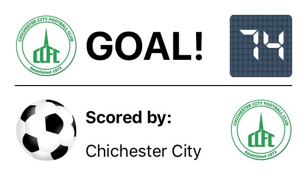 HHTFC's tweet photo. Goal - CCFC (74') - Good free kick finish into corner @HHTFC 4-1 CCFC : #scflprem #ClubApp https://t.co/CD9e820hVn