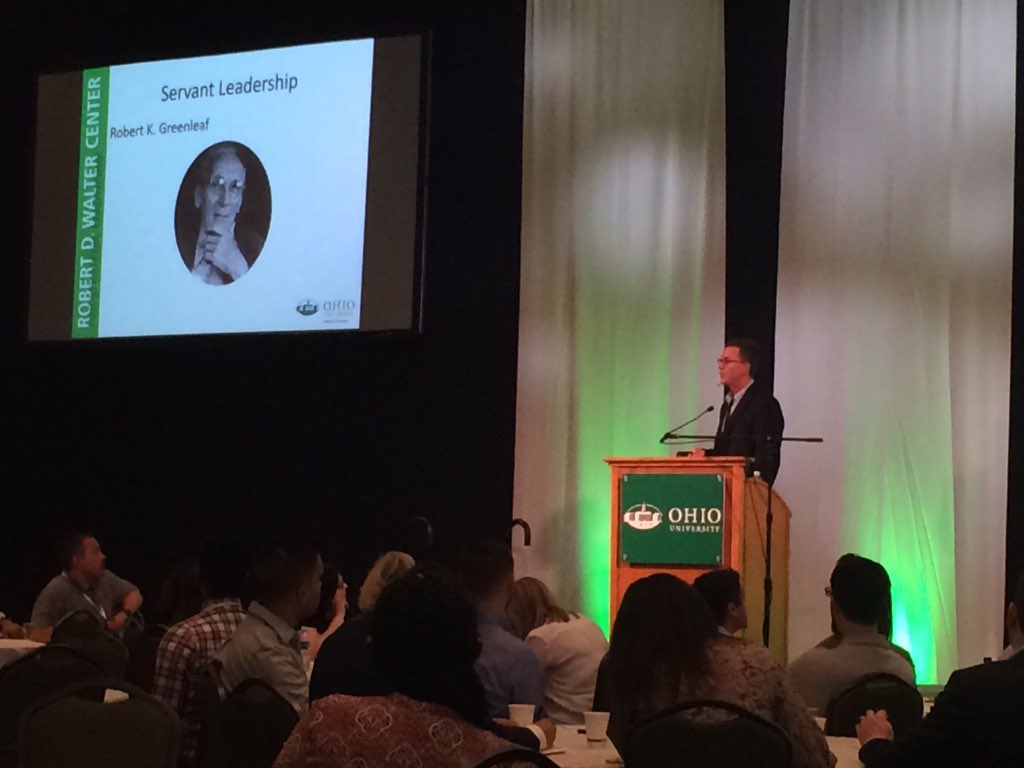 msnavely1's tweet photo. Dr. Sullivan giving a very inspirational presentation.  The Maurice Cheeks video never gets old. #OHIOLDP18 https://t.co/12qBliVxVJ