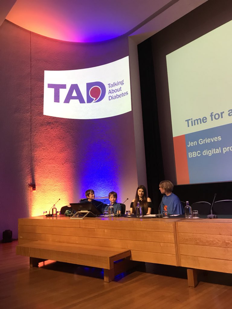 This is what it looks like when 300 people with type 1 diabetes meet up for inspirational talks and discussions about life with #diabetes! 💙 #TADtalk2018 #T1D