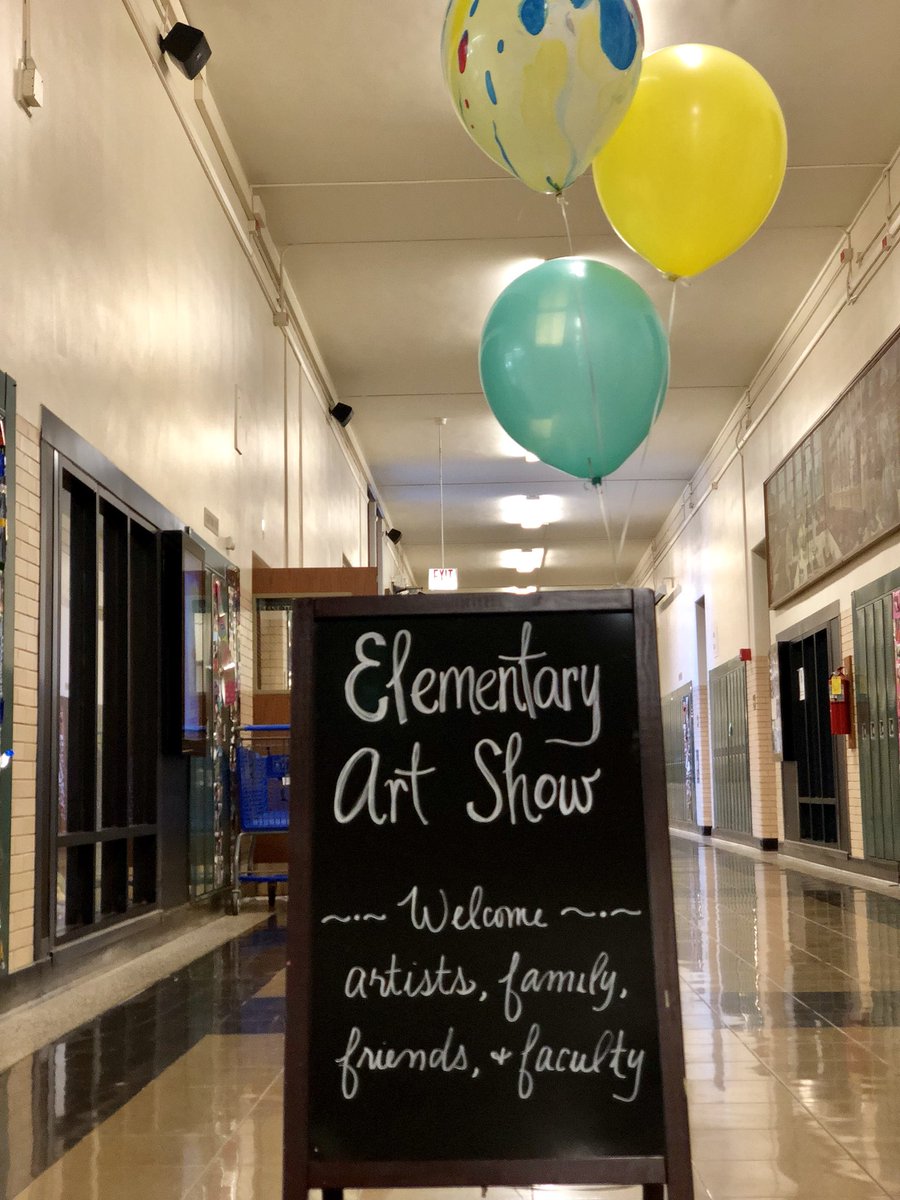 LaneTechDiamond's tweet photo. Lane Tech’s First Annual Elementary Art Exhibition is today!! @LaneTech1440 @ChiPubSchools https://t.co/4eBOXw2HFa