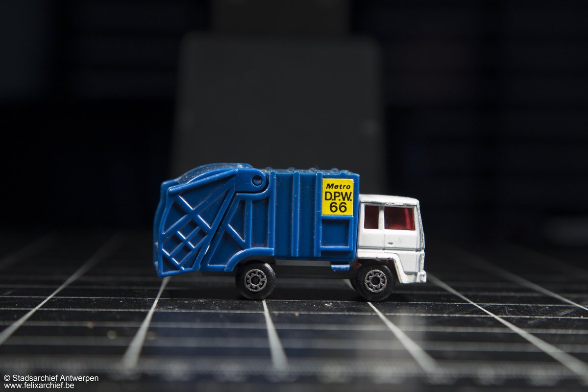 miniature garbage truck