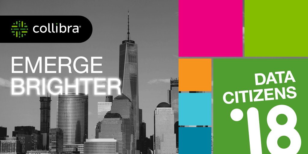 datalumen's tweet photo. The final countdown to @Collibra #DataCitizens18 is on. Don’t miss this year’s lineup of sessions and networking with industry experts and peers. Register now: https://t.co/eXNOkOj2kw  #EmergeBrighter Need #Datagovernance advice?https://t.co/kCTHmElWcb https://t.co/K5FAbywgdv