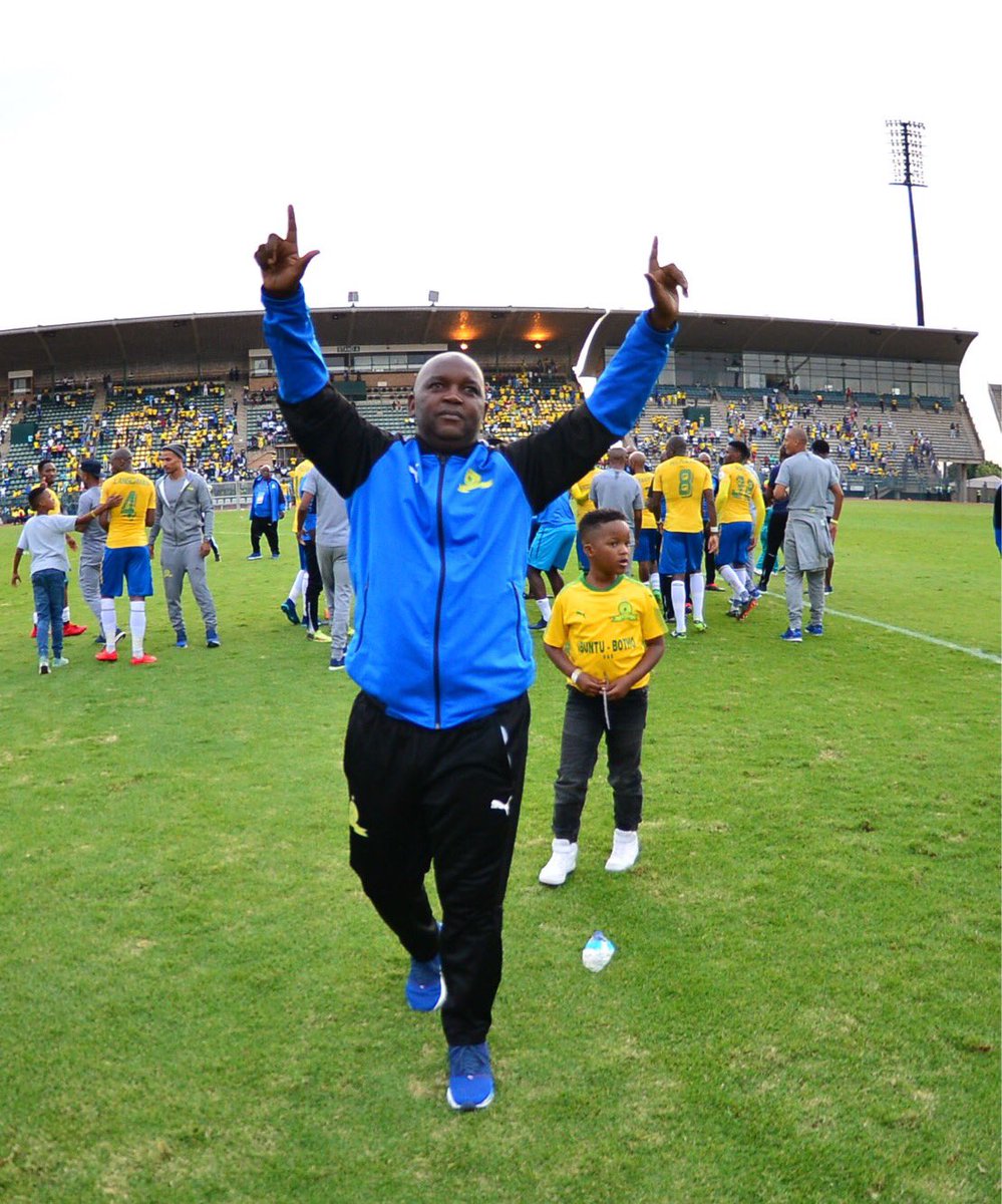 Masandawana's tweet photo. Africa’s greatest! #Gr8nessLoaded #8TimePSLChamps #Sundowns #AbsaPrem https://t.co/ikxbr5dTOl