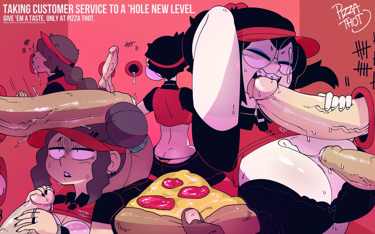 "Give them a tase, only at Pizza Thot"-New to Character-Not new t...