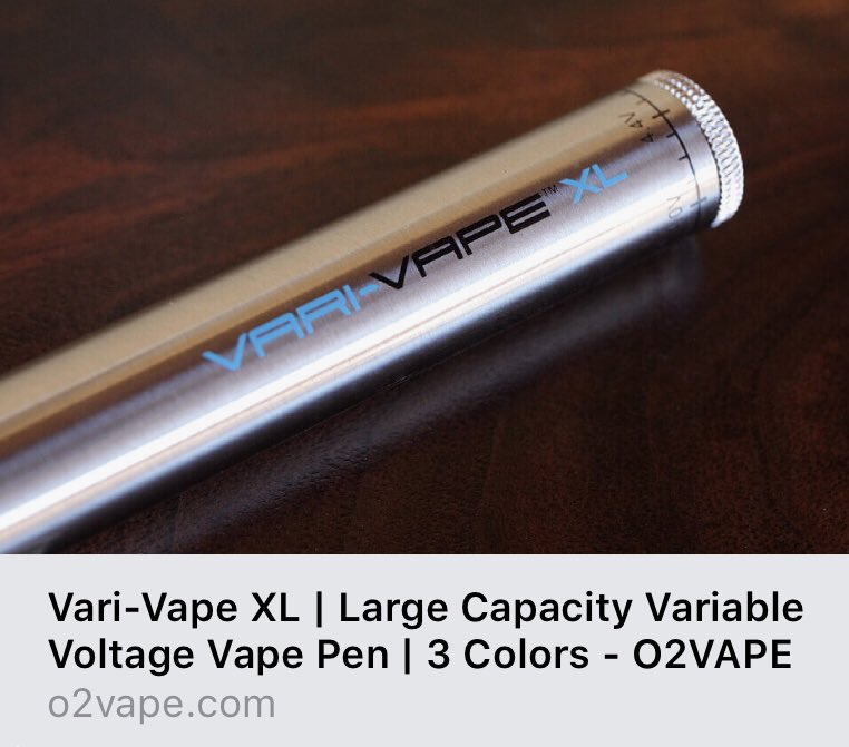 O2vape's tweet photo. The Vari-Vape XL is O2VAPEβs highest capacity oil vape battery.
Features:
β 650 mAH Vari-Vape XL battery with 510 thread
β Matched USB Charger
https://t.co/mbFhSS1obE
#variablevape #vape #vapepen #cannabis #cbd #varivape #varivapeXL #vapeshop #vapemail #vapesale #vapers #dabs https://t.co/C6Uw7jbhvd