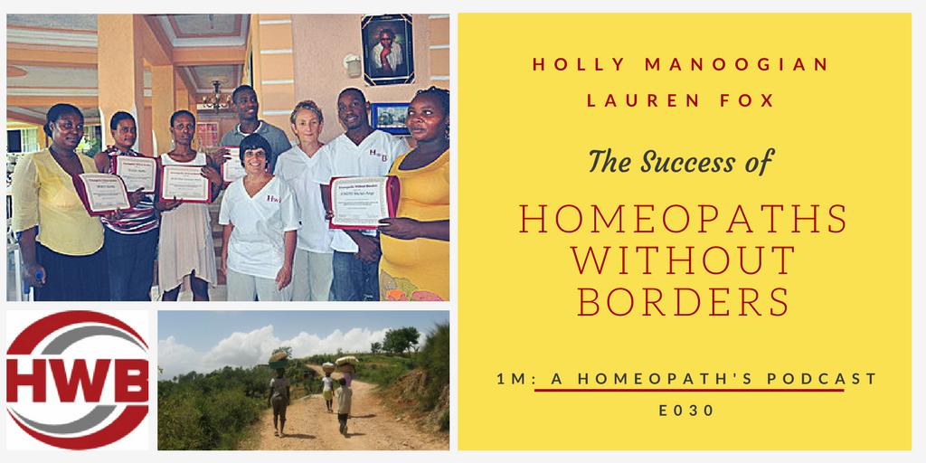 KellyHomeopath's tweet photo. New podcast! The Success of Homeopaths Without Borders- an interview with Holly Manoogian and Lauren Fox. https://t.co/kTMVwzJ0XP https://t.co/A9naFiRYQh