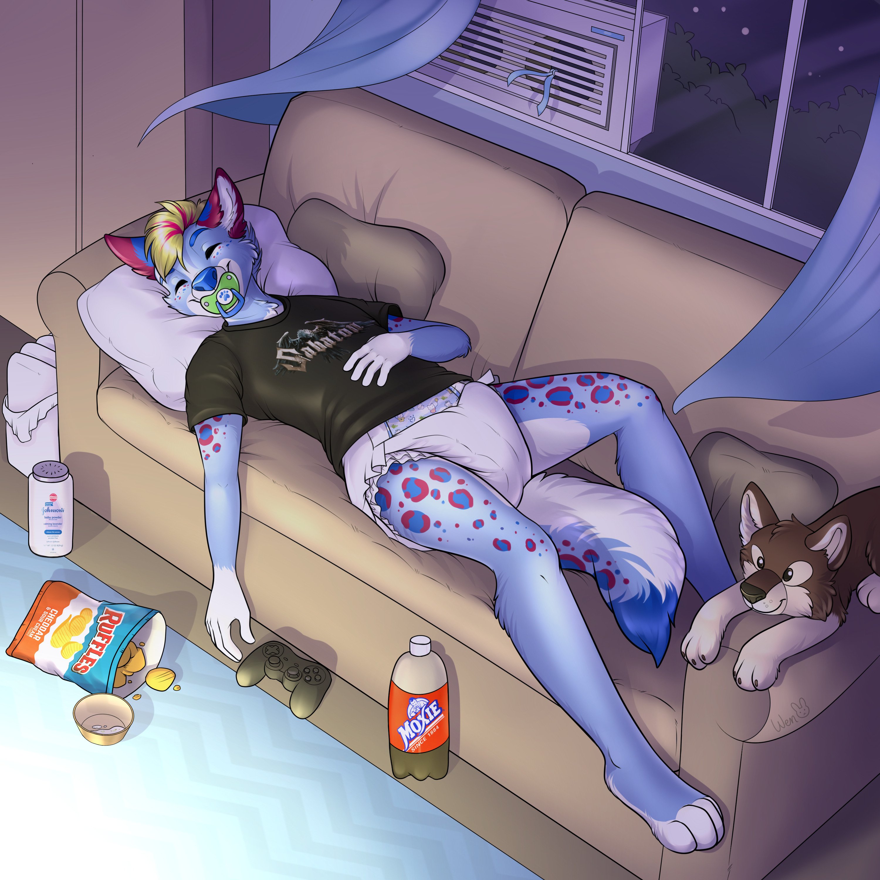 Фурри abdl горничная
