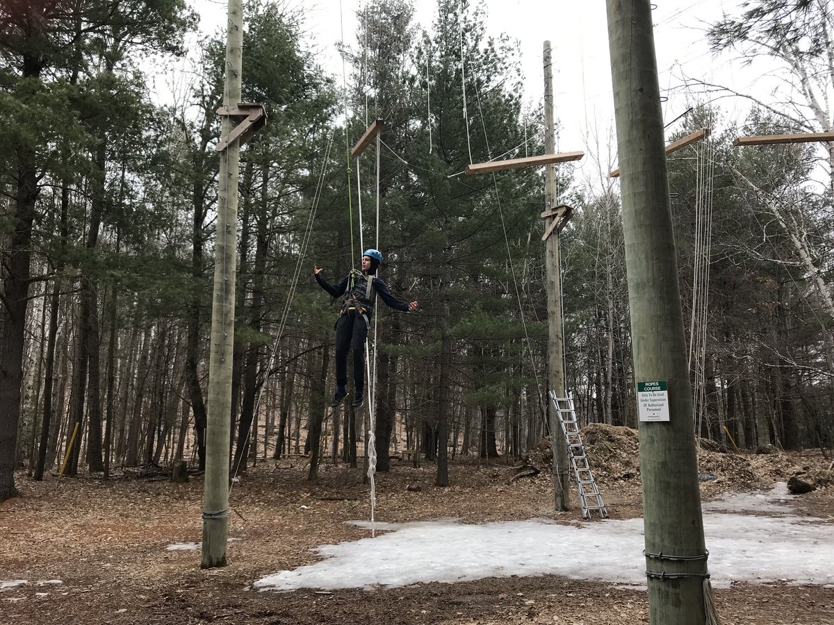 HenryStreetLC's tweet photo. High ropes is always a big hit at camp! #hslc2018 @hshsprincipal https://t.co/PZ5OLC5OTi