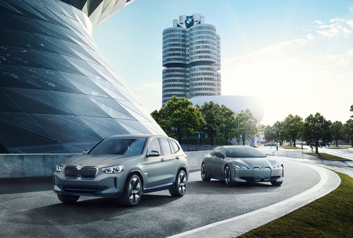 BMW_AT's tweet photo. Neuer Maßstab für #Elektromobilität. Das #BMW #Concept #iX3 und der #BMWi #VisionDynamics auf der #AutoChina2018 #BMWAutoChina. https://t.co/FKkdWOOVEI https://t.co/CDON6Makhl