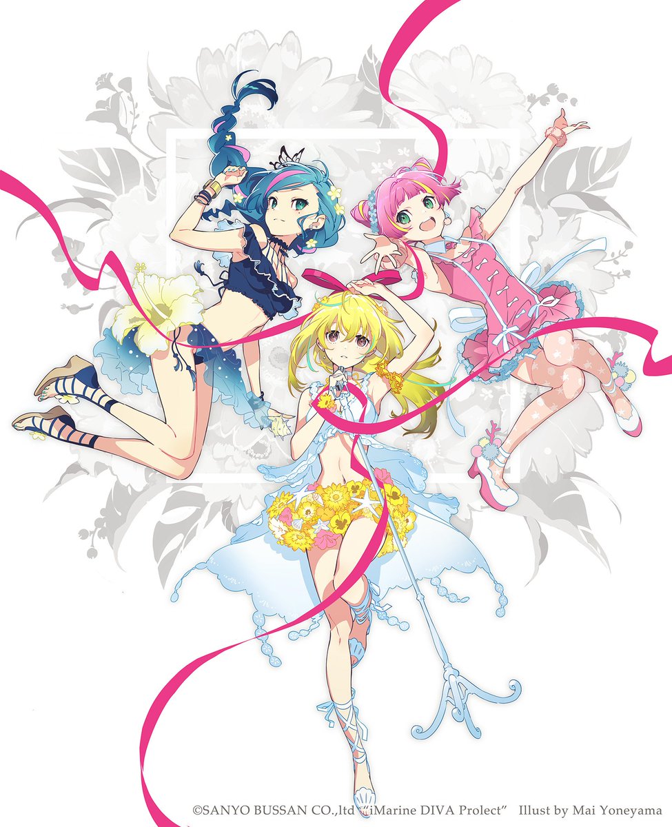 米山舞 𝗦𝗦𝗦 個展4 3 14原宿 در توییتر ニコニコ超会議のsanyoさんブースで発表されました アイマリンプロジェクト第５弾 Imarine Diva Project のキャラクターデザインを担当させていただきました よろしくお願いします 本日もイベントあるそうですのでお