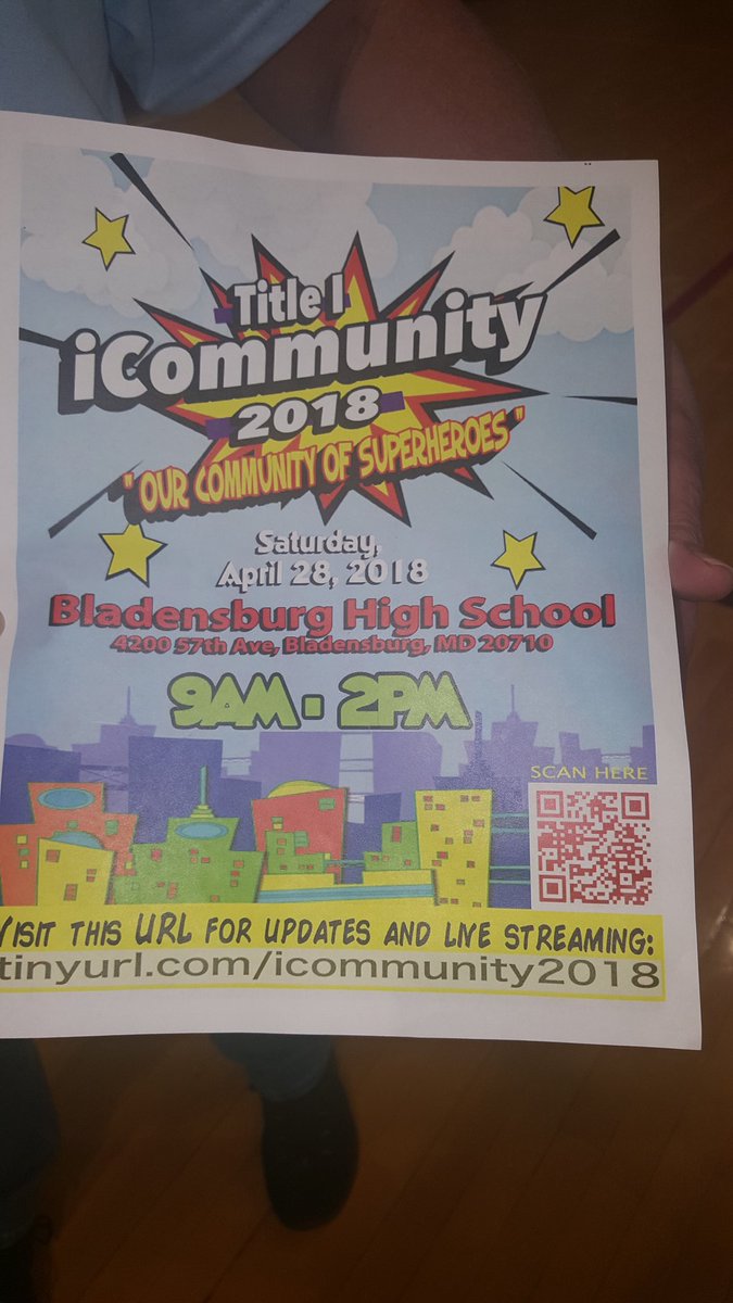 golson_ms's tweet photo. @Title1_PGCPS  annual iCommunity robotics competition, school showcase, information, and prizes #robocomp #icomm2018 https://t.co/mJnbn4db5Q