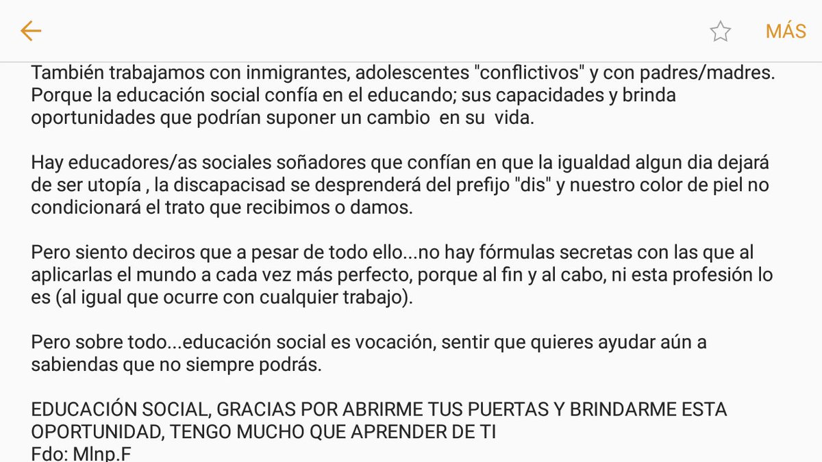 melonpartio's tweet photo. La educación  social, es necesaria. Luchemos por visibilizar esta profesión. #educaciónsocial https://t.co/zBXxPAPMUm