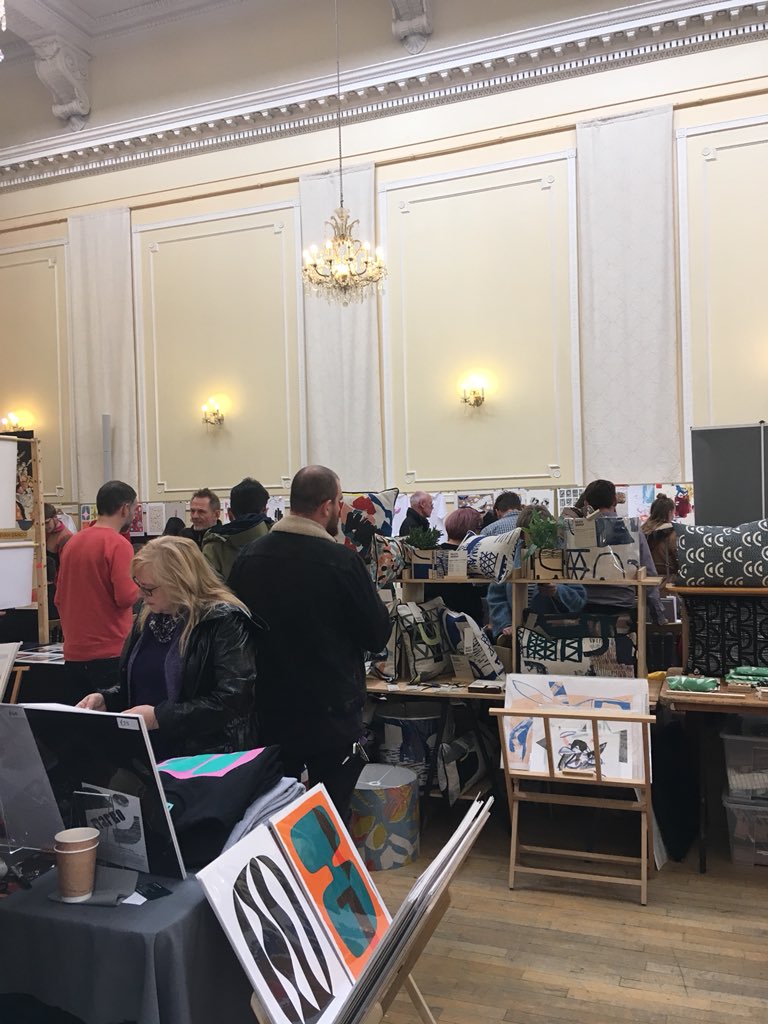 mintsauce_media's tweet photo. We’ve had a brilliant time at @Print_Stuff browsing through all the amazing work on show. Lots of very talented and creative printmakers! #printstuff2018 #york #visityork https://t.co/5hxSN3q5hE