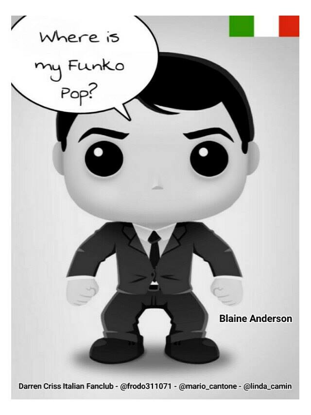 frodo311071's tweet image. Let&apos;s start!!Gleeks want #funkoglee....@DarrenCriss @OriginalFunko  @FOXTV ... I want my &quot;Blaine Anderson&quot; Funko pop!!! #darrencrissitalianfanpage