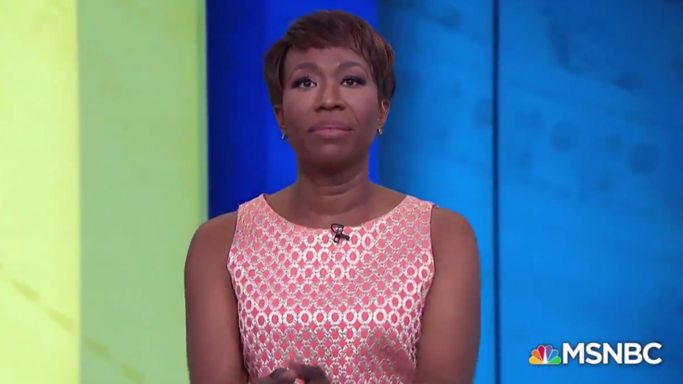 thehill's tweet photo. WATCH: Joy Reid addresses homophobic comments on-air: "I genuinely do not believe I wrote those hateful things" https://t.co/e6xLkVbk9J https://t.co/uVSHXVc543