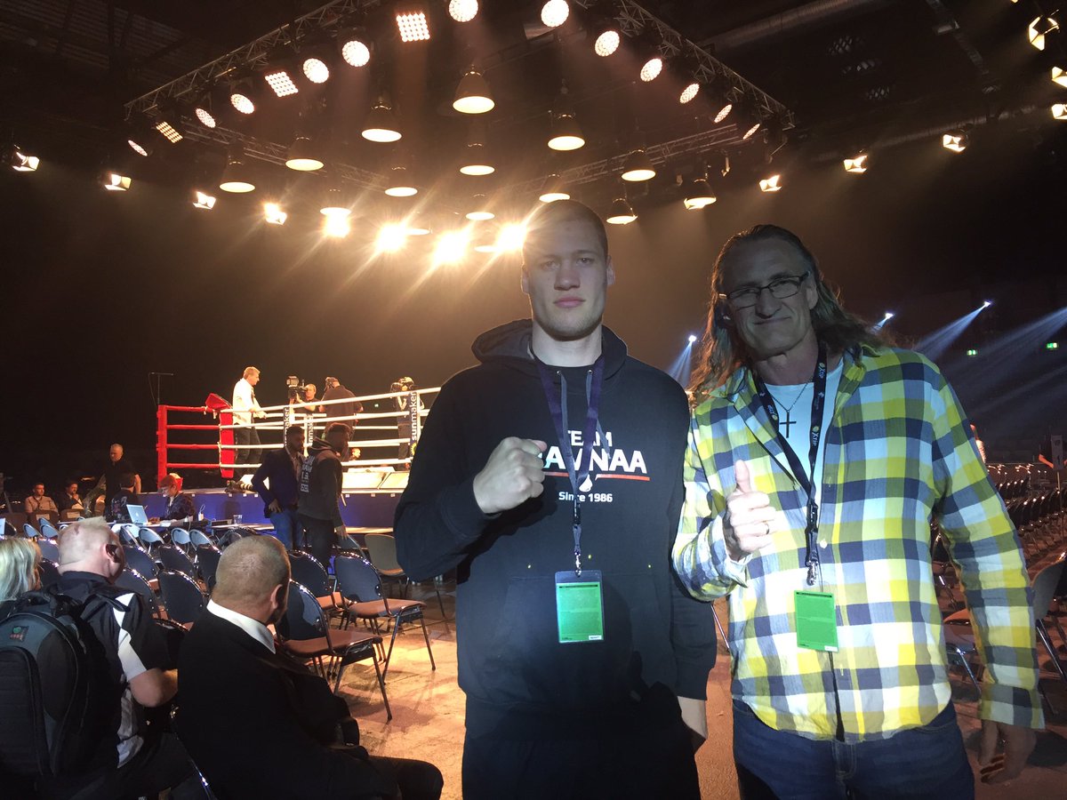 WassermanBoxing's tweet photo. Kai Robin Havnaa is in the house! 

Norwegian fans can watch his fight live on Viasport+ from 20.10 🇳🇴🥊

#AbrahamNielsen #TeamSauerland https://t.co/fA7dD0wktJ