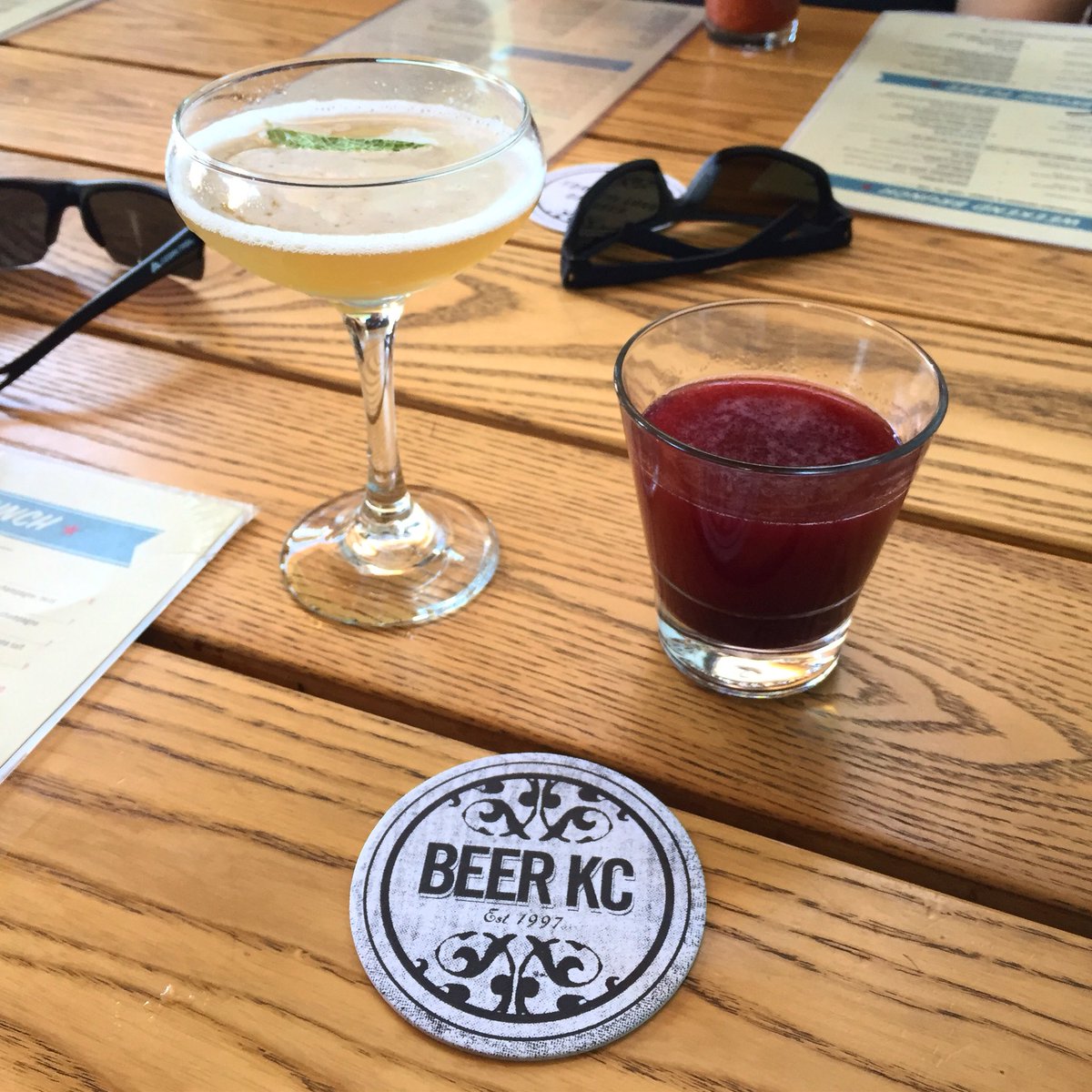 J_Kabler's tweet photo. @CharBarKC #Brunch time! #daydrinking #cocktails #westport #springhassprung #patio #blackberry #brandy https://t.co/XXZAVzh9va