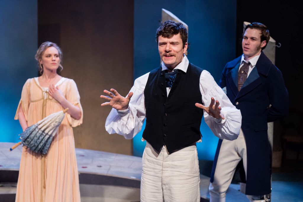 Theatre_6's tweet photo. Break a leg to the company of #Persuasiontheplay for their final London performance at @PlaygroundW10 tonight. Onto the tour! Next stop @brightonfringe @OtherplaceBTN #persuasion #JaneAusten https://t.co/AggMtDnVdp