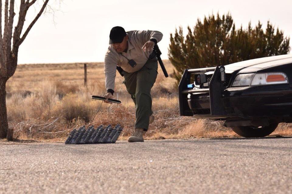 BCSONM's tweet photo. Bernalillo County Sheriff’s Office Cadet Class #39 training on the deployment of pursuit management equipment. #Class39 #BCSO #JoinUs #WhatAreYouWaitingFor? 
https://t.co/AuXcj8s7s9 https://t.co/QrErP2crqW