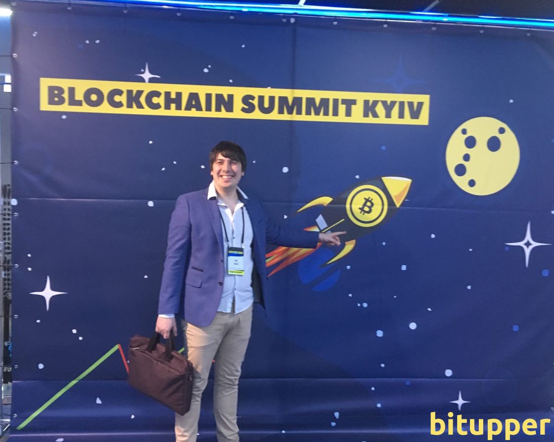 Bitupper's tweet photo. Bitupper broadens horizons! Andrey Zhuk @winhack_ua, the founder of #Bitupper ecosystem, visited the #Blockchain Summit in #Kyiv. Read more: https://t.co/9IzkR3HM8G https://t.co/4XWxQMLOwI