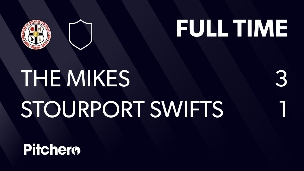 themikesfc's tweet photo. FULL TIME: The Mikes 3 - 1 Stourport Swifts
#THESTO #Pitchero
https://t.co/3EJZDRkxjE https://t.co/rMDsJC8BQz