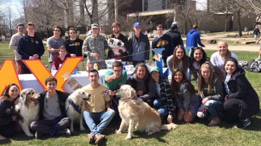 MUDeltaChi's tweet photo. Thank you to everyone who participated in Delta Dogs yesterday and donated to @TheVFoundation for cancer research! https://t.co/NylPLteVKH
