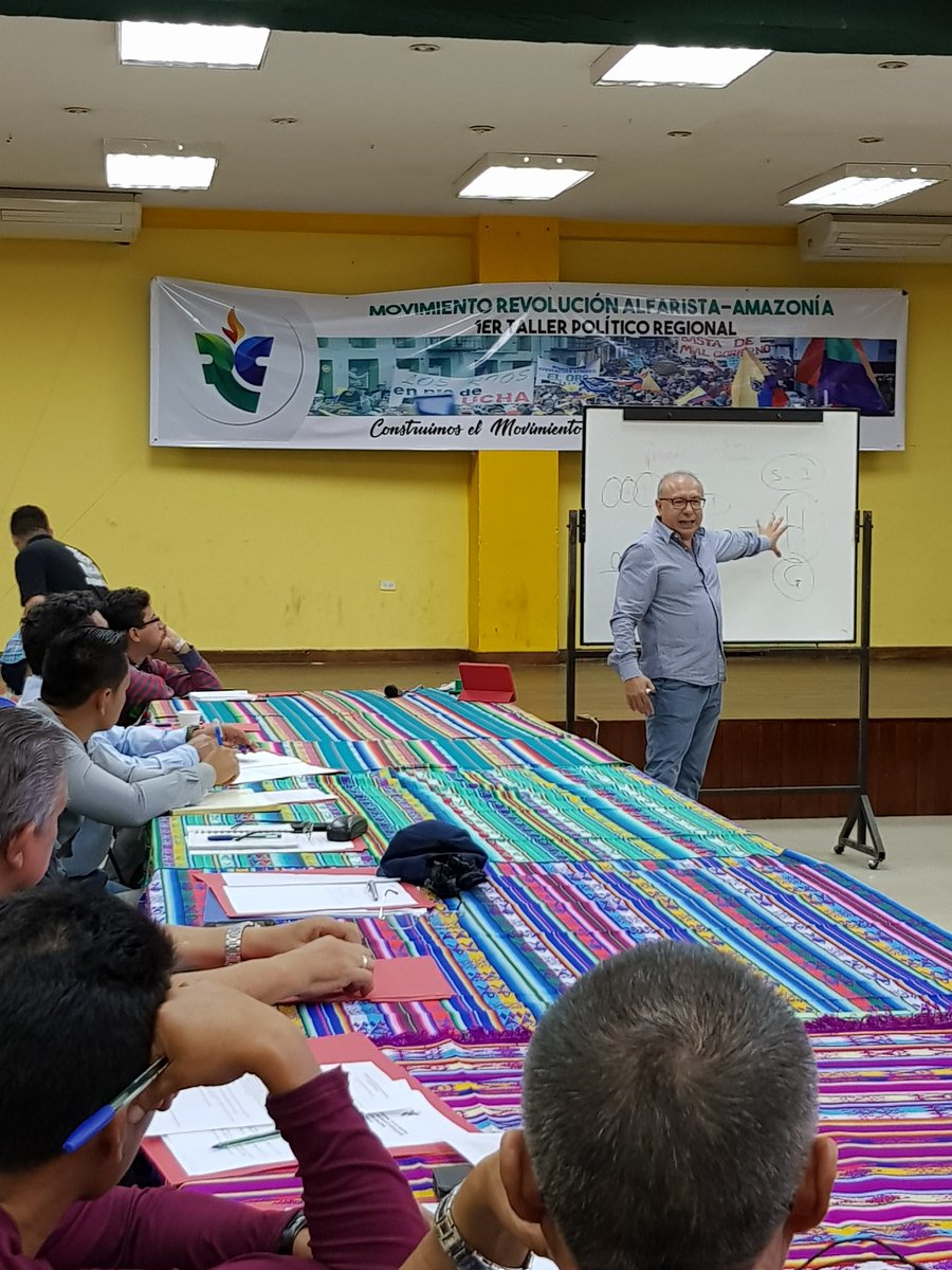 cviterigualinga's tweet photo. Gracias @OrlandoPerezEC por tu valiosa contribución al Taller Regional del Movimiento Revolución Alfarista-Amazonía https://t.co/K0duqqJYsS