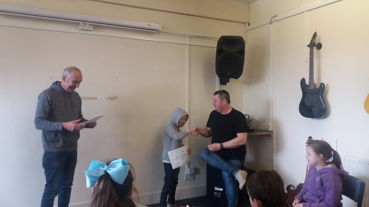BCTAspire's tweet photo. Our own little awards today at music sessions, fantastic fun for all involved. Some great progress being made through hard work and dedication. Well done everyone. https://t.co/mvAyMy3ya2