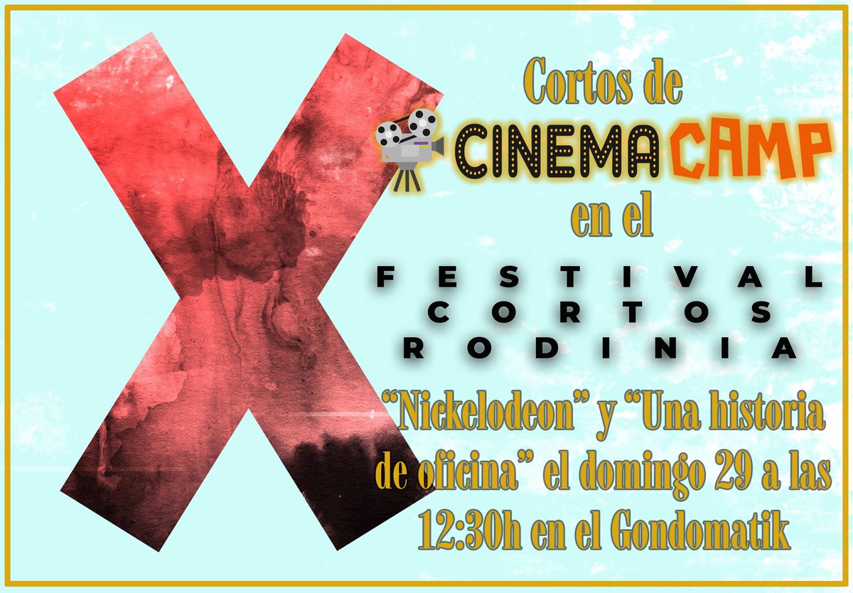 Mañana a las 12:30h. en el Gondomatik el festival de <a href="/CortosRodinia/">Cortos Rodinia</a> proyecta trabajos de nuestros alumnos: Nickelodeon y Una historia de oficina. Os esperamos, porque sus trabajos merecen la pena.