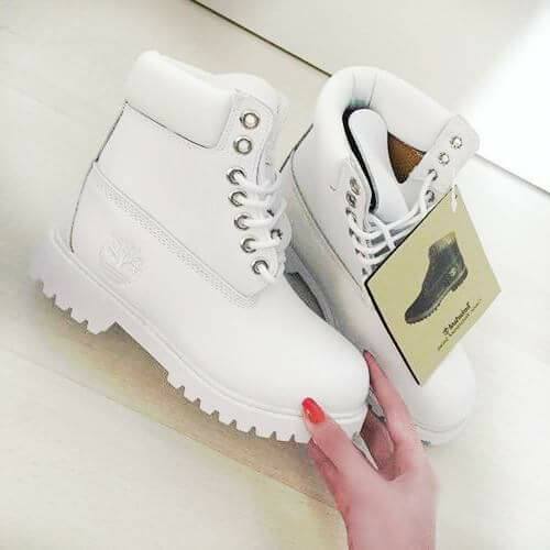 ice white timberlands