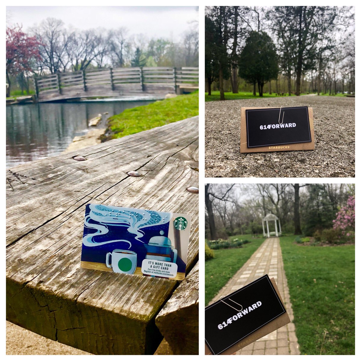 614Forward's tweet image. If you’re in the Whetstone Park area today keep an eye out for a gift card from 614Forward. #LifeInCbus #PayItForward