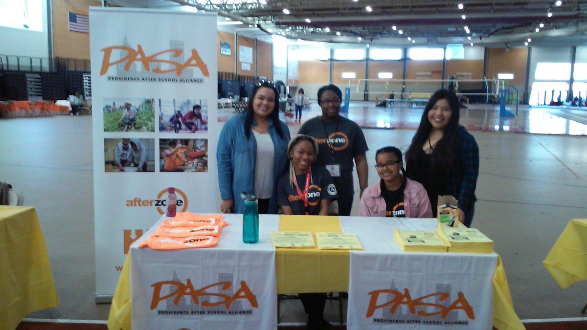 MyPASA's tweet photo. The team is ready to recruit for AfterZone summer camp 2018. #AfterZone #Hub  #AmeriCorps https://t.co/nJyOr2m91E