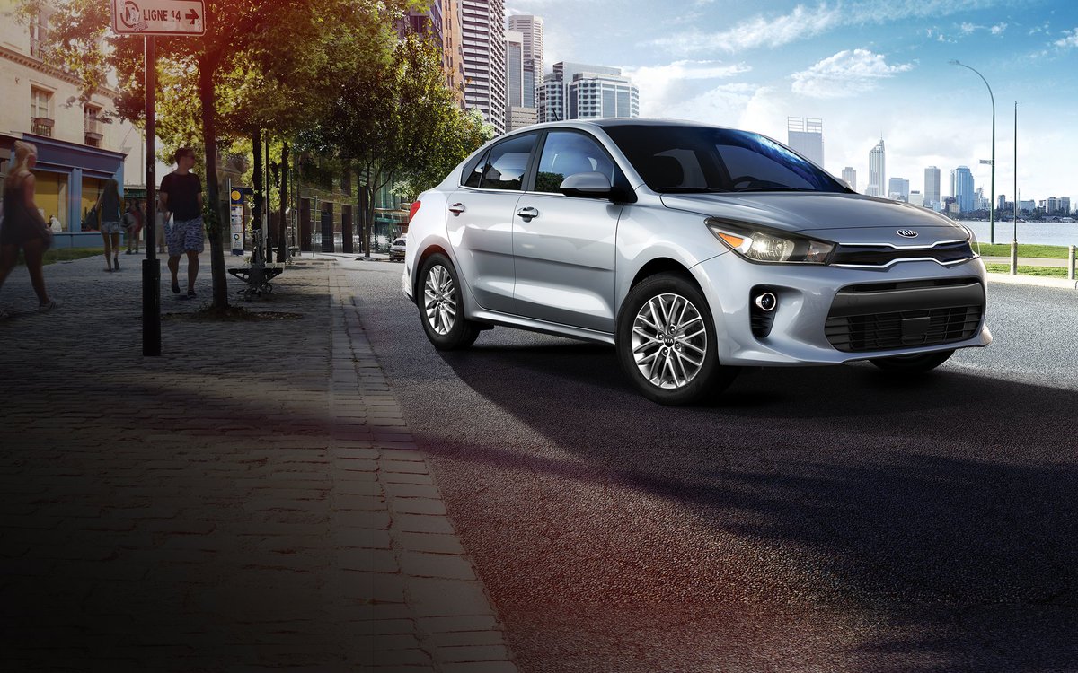 A dashing aerodynamic profile. A sculpted silhouette. Delivering modern details and just-right proportions, the reinvented Kia Rio makes functional look good.