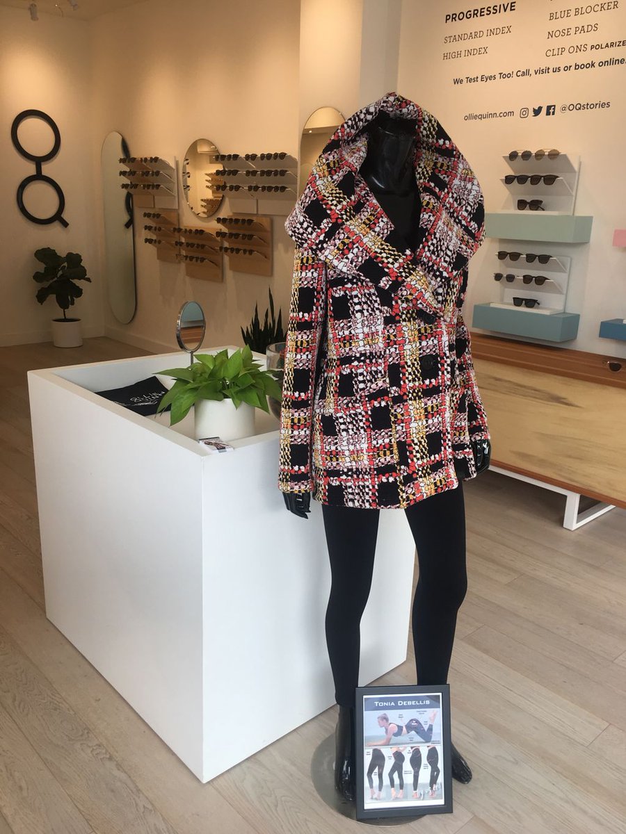 Last day of our first pop up shop with #OllieQuinn! Stop by if you’re near #YongeandEglinton #toronto. #seeyousoon #designer #fashion #saturday #shopping #beautiful #eyewear #thelook #vision 2905 Yonge Street