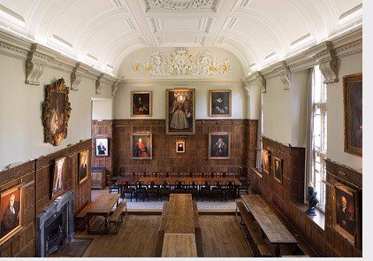 Our beautiful hall was featured (and defaced) in German newspaper <a href="/zeitonline/">DIE ZEIT</a> this week - maybe they would have prefered our preservation award-winning refurbished version?