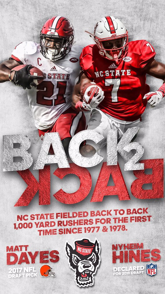 coachdeskitch's tweet photo. Back2back 1k rushers = Back2Back draft picks. Congratulations @TheNyNy7. Who's next!! #Packbacks https://t.co/BFQuwJf0lg